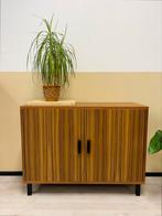 Prachtig Vintage Formica Kastje Mid Century houten kast, Ophalen, Gebruikt, 25 tot 50 cm, Met deur(en)
