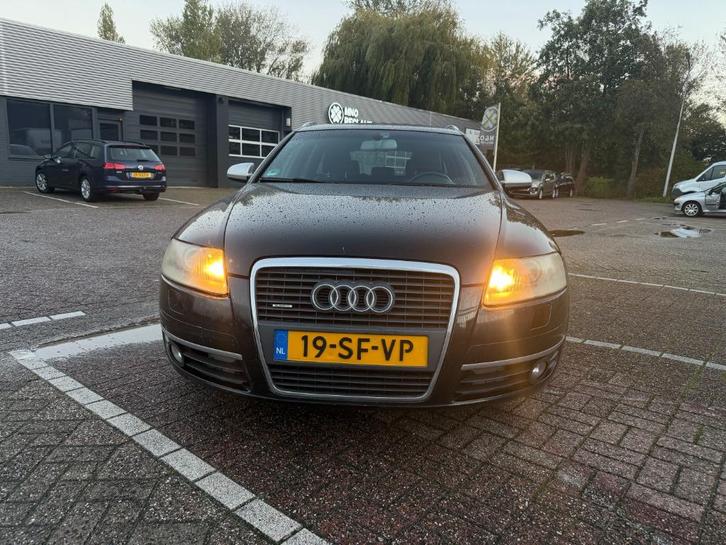 Audi A6 3.0 TDI 165KW Avant QuattroAUT 2005 Zwart Vol OPTIES, Auto's, Audi, Bedrijf, A6, 4x4, ABS, Airbags, Airconditioning, Alarm