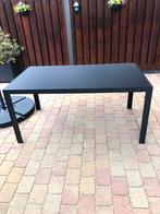 Prachtige nieuwe tafel met glasplaat 6 mnd oud ( nieuwstaat), Tuin en Terras, Ophalen, Zo goed als nieuw, Rechthoekig
