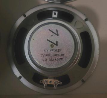 Edgeworth 8 inch Fullrange Speakers (4 stuks) beschikbaar voor biedingen