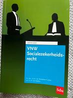 VNW Socialezekerheidsrecht - Editie 2021, Ophalen of Verzenden, Alpha, Zo goed als nieuw, HBO