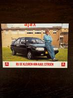 Rob Witschge Ajax 1987-1988, Verzamelen, Ophalen of Verzenden, Zo goed als nieuw, Ajax, Poster, Plaatje of Sticker