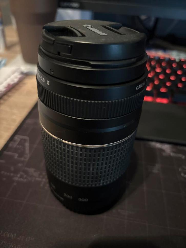 Canon EF 75-300mm f/4-5.6 III Telelens, Audio, Tv en Foto, Fotografie | Lenzen en Objectieven, Gebruikt, Telelens, Zoom, Ophalen