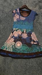 Desigual Jurk Maat M desiqual, Maat 38/40 (M), Blauw, Ophalen of Verzenden, Zo goed als nieuw