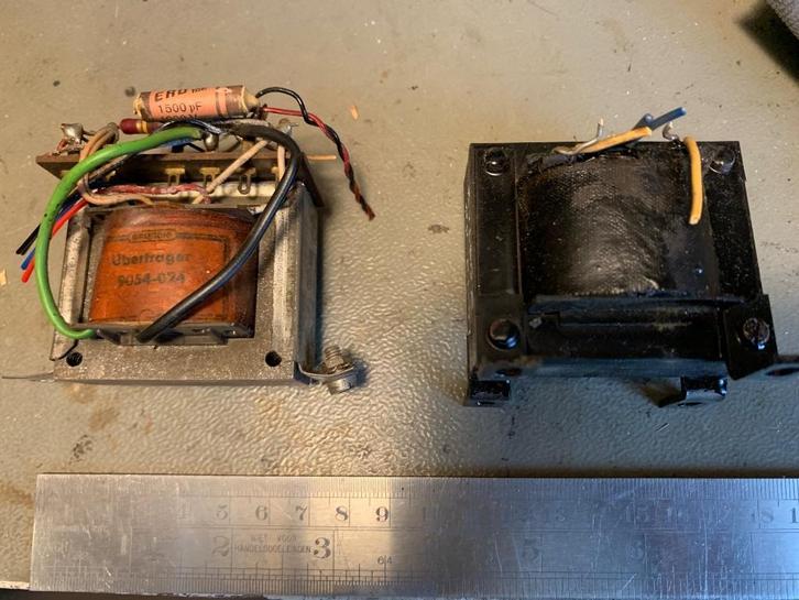 Push pull trafo’s voor buizenversterker, Antiek en Kunst, Antiek | Tv's en Audio, Verzenden