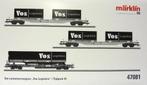 Märklin 47081 Set (3) Vos Logistics, Hobby en Vrije tijd, Modeltreinen | H0, Wisselstroom, Treinset, Nieuw, Ophalen of Verzenden