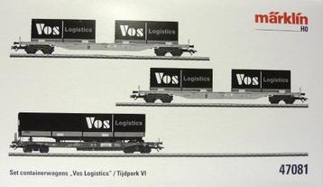 Märklin 47081 Set (3) Vos Logistics beschikbaar voor biedingen