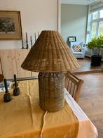 Zara Home rieten tafellamp, Huis en Inrichting, Ophalen, Nieuw, Bruin, Rond
