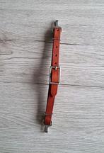 Lederen cognac kinriem met haakjes, Ophalen of Verzenden, Nieuw, Overige soorten