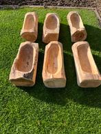 Houten kommen, Huis en Inrichting, Woonaccessoires | Schalen en Manden, Ophalen, Zo goed als nieuw, Overige vormen, Hout