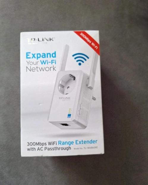 TP-Link TL-WA860RE wifi range extender, Computers en Software, WiFi-versterkers, Zo goed als nieuw, Ophalen of Verzenden