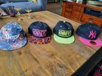 4 x pet Obey Dope NY, Ophalen of Verzenden, Zo goed als nieuw, One size fits all, Pet