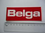 sticker Belga logo retro race sponsor motorsport belgie, Verzamelen, Overige typen, Zo goed als nieuw, Verzenden