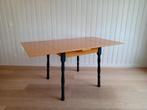 Vintage uitschuiftafel Scandinavische design E50, Huis en Inrichting, Ophalen, 50 tot 100 cm, Zo goed als nieuw, Vintage Scandinavië