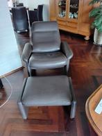 Relax stoel bruin, Huis en Inrichting, Fauteuils, Ophalen, Zo goed als nieuw, 75 tot 100 cm, 50 tot 75 cm