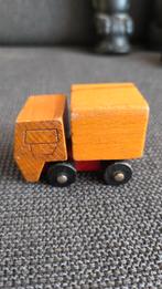 Vintage ADO Houten Speelgoed Truck Ko Verzuu, Ophalen of Verzenden, Gebruikt, Duw- of Trekspeelgoed