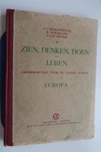 atlas/Zien,denken, doen en leren Aardri lagere school-1952-, Gelezen, Ophalen of Verzenden, Landkaart, Nederland