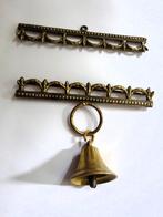 Vintage Messing Schellekoord ornamenten * boogjes met bel, Antiek en Kunst, Verzenden