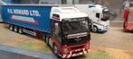 Dikke MAN P.C.Howard met huiftrailer wsi, Hobby en Vrije tijd, Modelauto's | 1:50, Ophalen of Verzenden, Zo goed als nieuw, Bus of Vrachtwagen