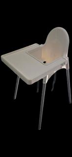Hoge kinderstoel met afneembaar blad, Ophalen of Verzenden, Zo goed als nieuw, Overige typen, Gordel(s)
