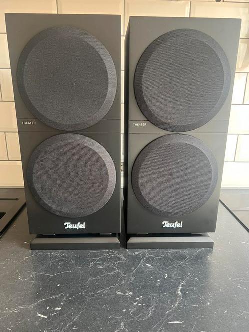 Teufel 500s FR16, Audio, Tv en Foto, Luidsprekers, Zo goed als nieuw, Front, Rear of Stereo speakers, 120 watt of meer, Overige merken