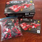 Lego Ferrari 76906 met doos, Ophalen of Verzenden, Zo goed als nieuw, Complete set, Lego