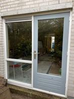 Tuindeur Kozijn Hardhout Dubbel Glas, Doe-het-zelf en Verbouw, Ophalen, Gebruikt, 80 tot 100 cm, 200 tot 215 cm