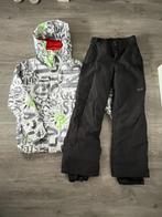 skipak 175 skijas quicksilver skibroek rehall ski jas broek, Kinderen en Baby's, Ophalen of Verzenden, Zo goed als nieuw, Setje