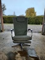 Fauteuil, grijs., Huis en Inrichting, Gebruikt, 75 tot 100 cm, Ophalen of Verzenden, Stof
