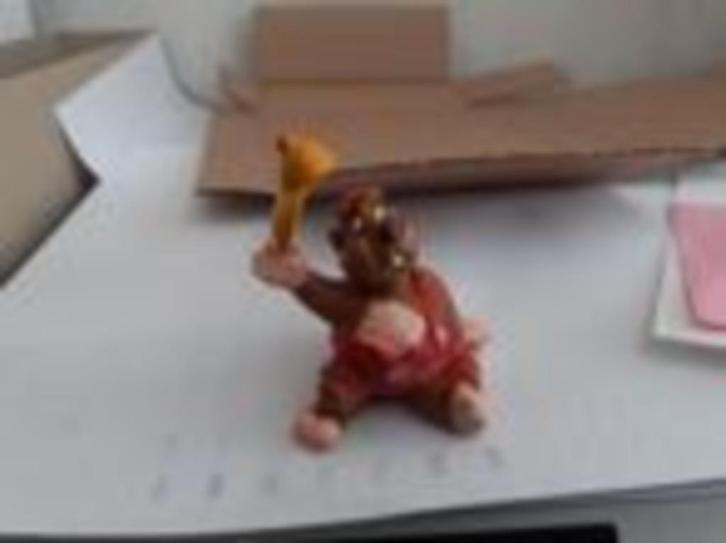 Schleich bever, figuur, reclame ALKO figuur uit 1986, Verzamelen, Dierenverzamelingen, Zo goed als nieuw, Beeldje of Figuurtje