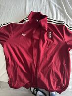 Ajax Adidas Trainingsjack - Clubkleuren!, Ophalen, Gedragen, Maat 56/58 (XL), Rood