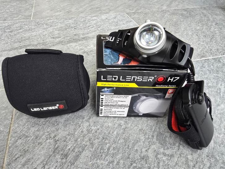 Led Lenser H7 hoofdlamp, Sport en Fitness, Bergsport en Wandelen, Zo goed als nieuw, Overige typen, Ophalen of Verzenden