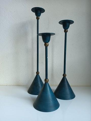 Vintage Memphis stijl kandelaars  beschikbaar voor biedingen