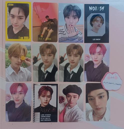 Stray Kids - Lee Know Photocards, Verzamelen, Muziek, Artiesten en Beroemdheden, Zo goed als nieuw, Foto of Kaart, Ophalen of Verzenden