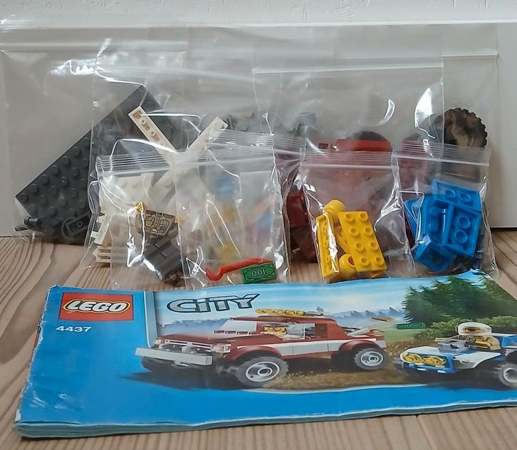 Lego city 4437 politie achtervolging, Kinderen en Baby's, Speelgoed | Duplo en Lego, Zo goed als nieuw, Lego, Complete set, Ophalen of Verzenden