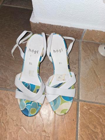 Högl sleehak sandalen maat 38,5 beschikbaar voor biedingen