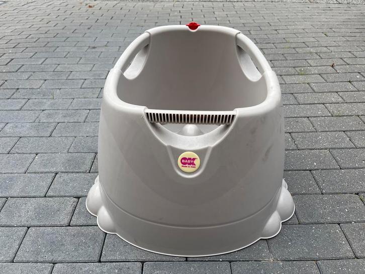 Okay Baby Douchezit Opla Lichtgrijs, Kinderen en Baby's, Badjes en Verzorging, Gebruikt, Badje, Overige merken, Ophalen of Verzenden