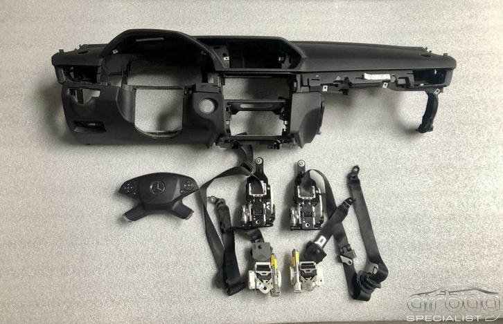 MERCEDES E-klasse W212 2009-2014 airbag set 21286001029 2126, Auto-onderdelen, Dashboard en Schakelaars, Mercedes-Benz, Gebruikt