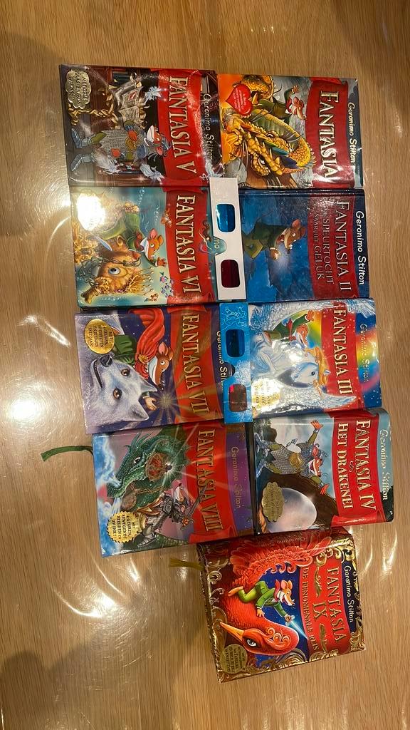 Fantasia deel 1 t/m 9, Boeken, Kinderboeken | Jeugd | onder 10 jaar, Zo goed als nieuw, Fictie algemeen, Ophalen of Verzenden