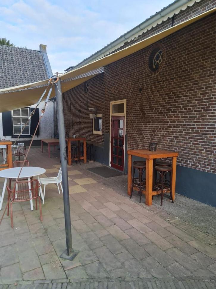 Statafel voor terras/tuin, Huis en Inrichting, Tafels | Statafels, Gebruikt, Ophalen