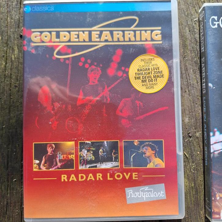 Golden Earring – DVD- Live At Rockpalast WDR Studio Hamburg, Cd's en Dvd's, Dvd's | Muziek en Concerten, Zo goed als nieuw, Muziek en Concerten