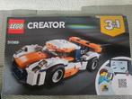 Lego creator  baanracer boot zonsondergang 31089, Ophalen of Verzenden, Gebruikt, Complete set, Lego