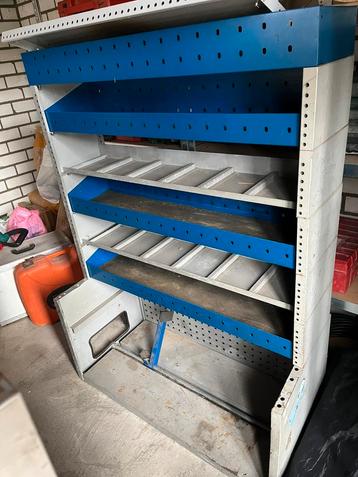 Stellingkasten bedrijfswagen beschikbaar voor biedingen