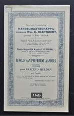 Handelmaatschappij v/h Wed. K. Cleyndert (Graan) - 1917, Postzegels en Munten, Aandelen en Waardepapieren, Aandeel, Voor 1920