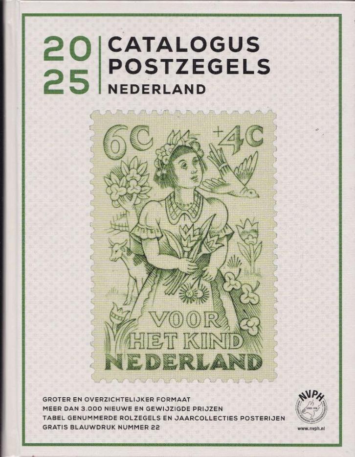 NVPH CATALOGUS NEDERLAND 2025   ZGAN, Postzegels en Munten, Postzegels | Toebehoren, Catalogus, Ophalen of Verzenden
