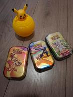 Pokemon tins en bal, Hobby en Vrije tijd, Verzamelkaartspellen | Pokémon, Ophalen of Verzenden, Zo goed als nieuw, Overige typen