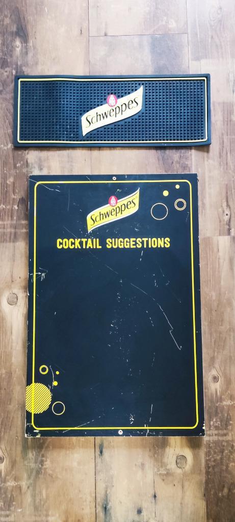 Schweppes reclames, Verzamelen, Merken en Reclamevoorwerpen, Gebruikt, Gebruiksvoorwerp, Ophalen of Verzenden