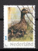 gestempelde zegel. Persoonlijke: rien poortvliet uit vel  3, Ophalen of Verzenden, Na 1940, Gestempeld