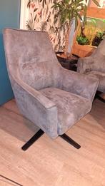 2 Draai Fauteuils - Stijlvol en Comfortabel, Huis en Inrichting, Fauteuils, Ophalen, 75 tot 100 cm, Zo goed als nieuw, Metaal