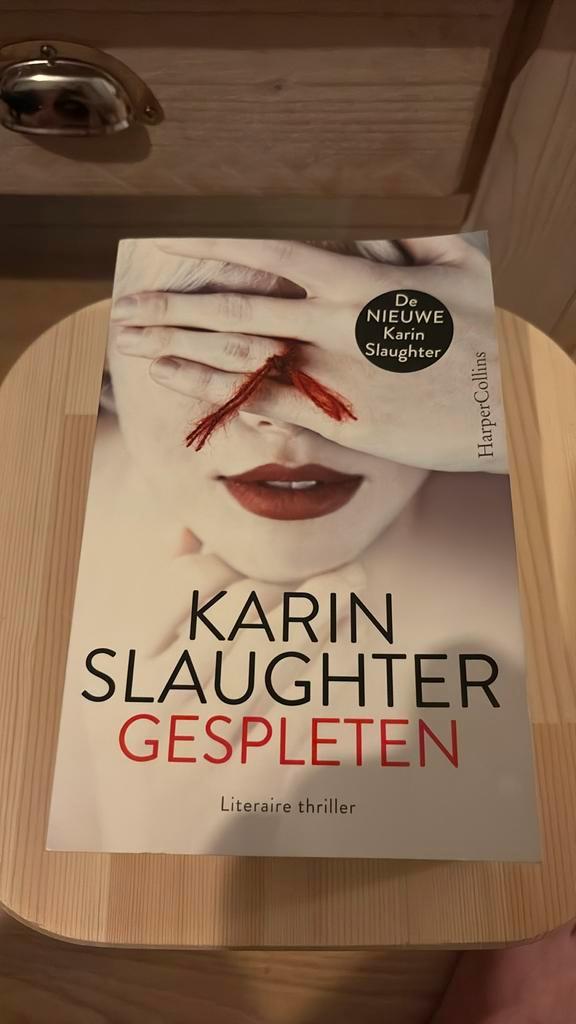 Karin Slaughter - Gespleten, Boeken, Thrillers, Zo goed als nieuw, Nederland, Ophalen of Verzenden